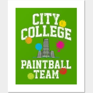 City College Paintball Team (Variant) Posters and Art